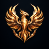 Cinderline Studio gold phoenix emblem