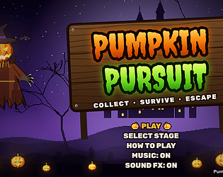 Pool Acid Blue NeuroQuasar published Pumpkin Pursuit - itch.io