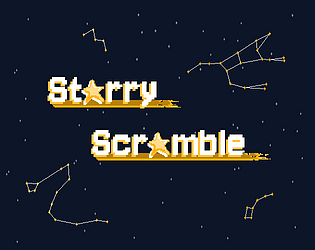 Starry Scramble game artwork