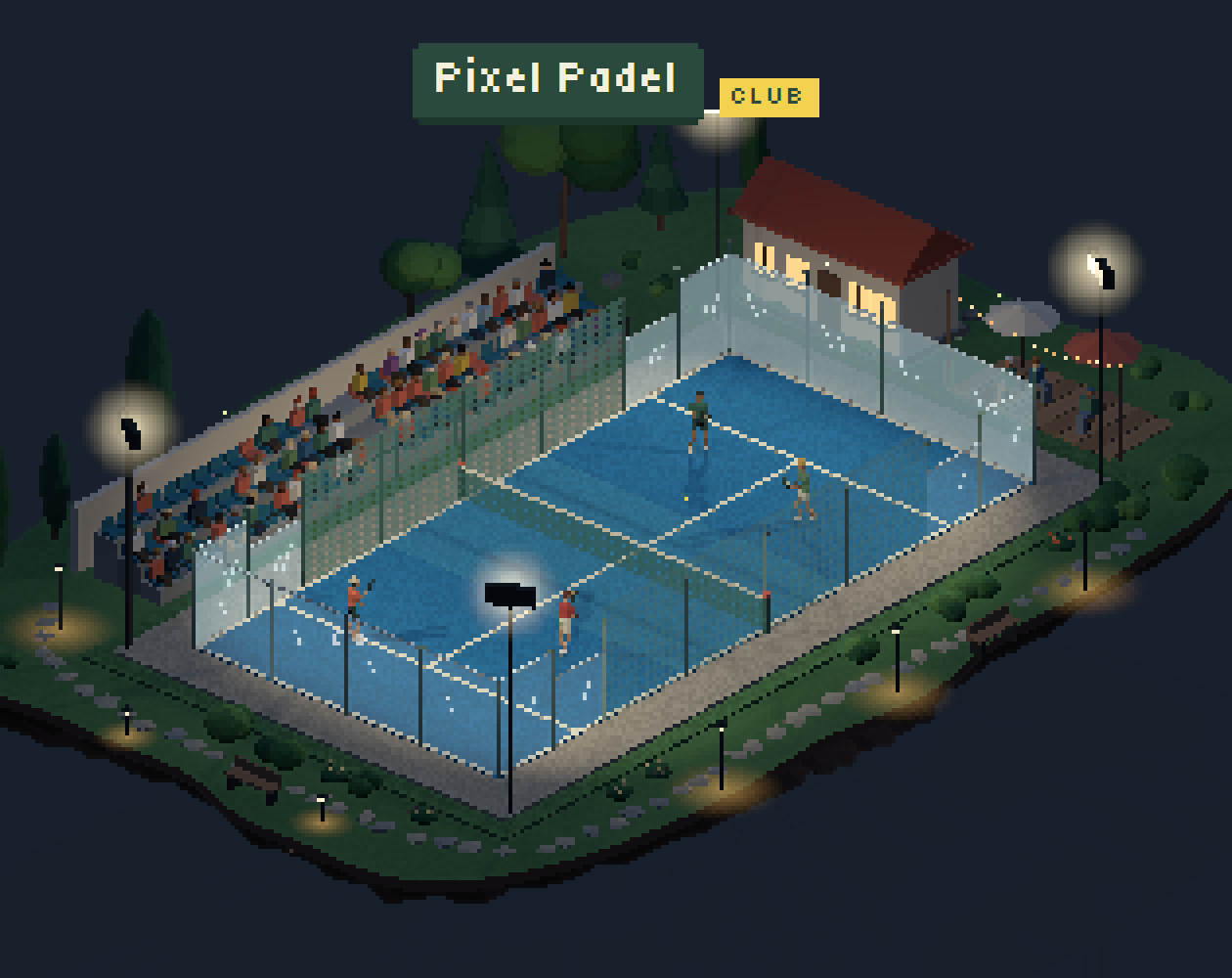 Pixel Padel Club by BigNjapan