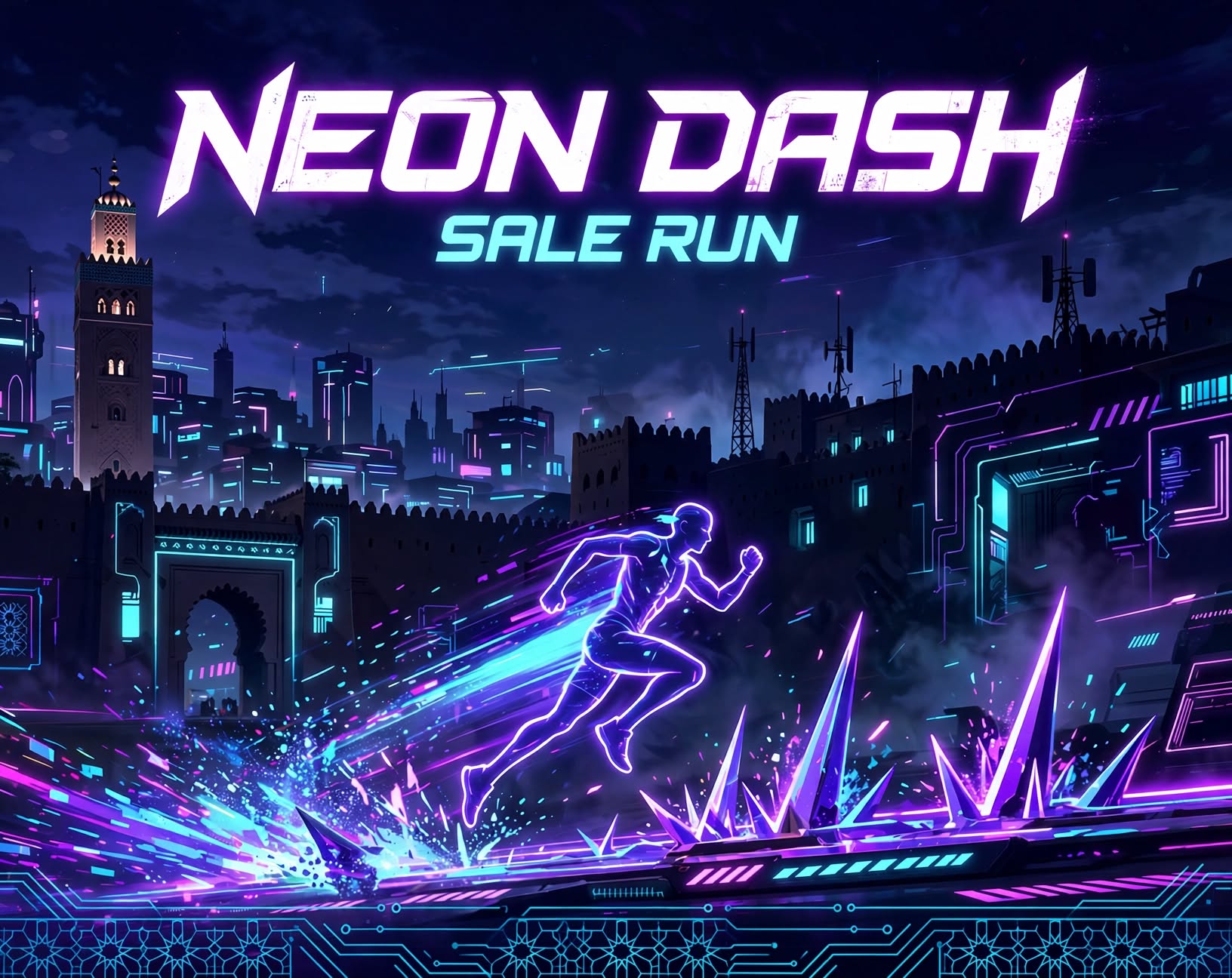 NEON DASH - Salé Run by NOORLY