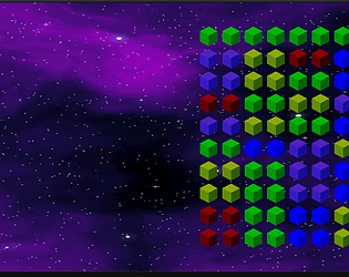 Space Cubes Mobile