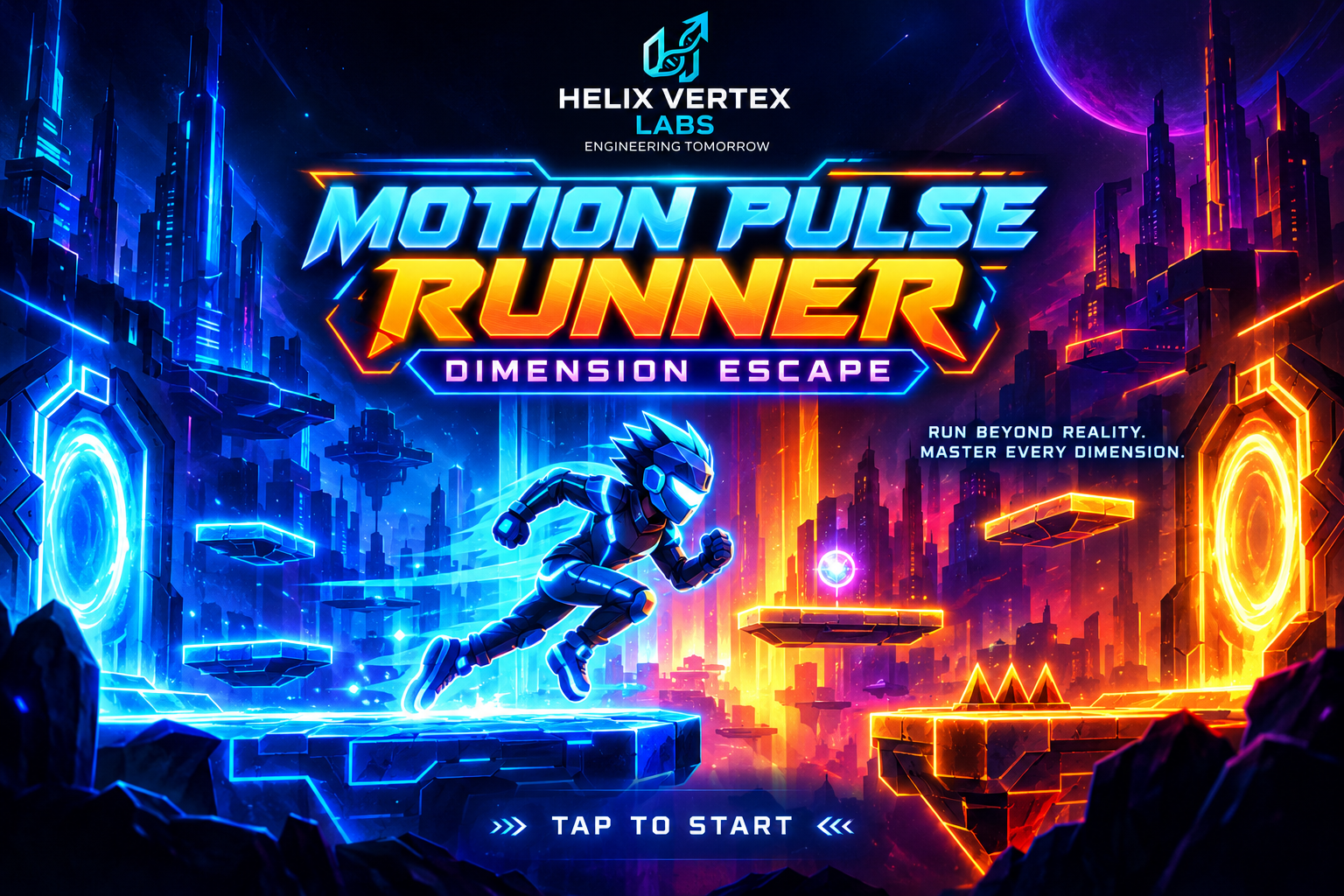 Aimension MOTION PULSE RUNNER : DIMENSION ESCAPE by helix vertex labs