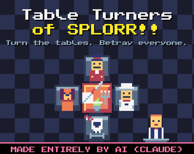 Table Turners of SPLORR!! by The Grumpy GameDev