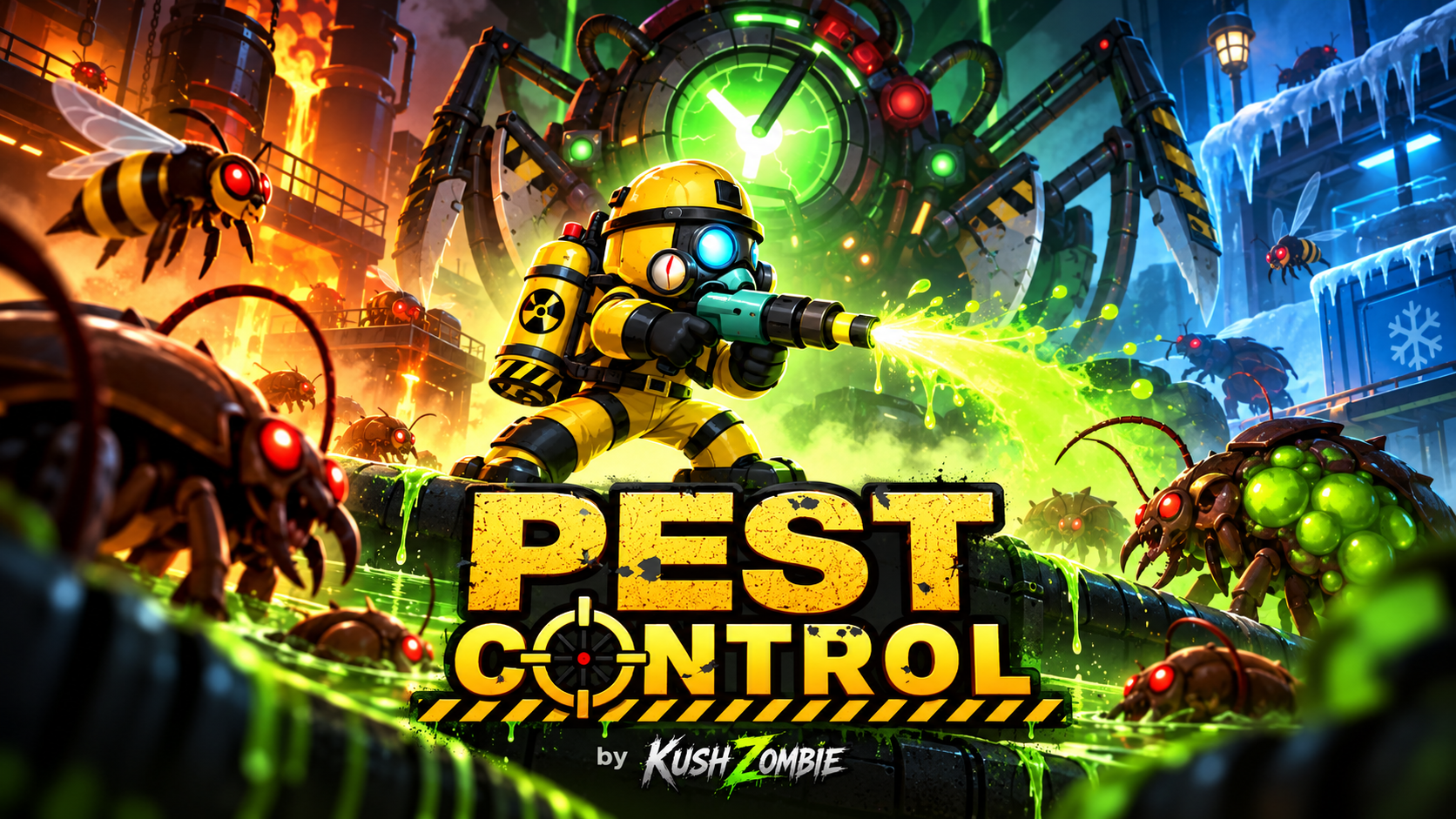 Run Jump Timing Animation Pest Control by KushZombie