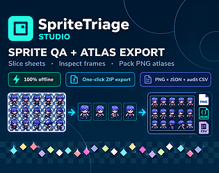 Sprite Shest Map SpriteTriage - itch.io