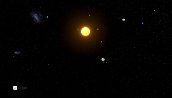 SOLAR SYSTEM SIMULATION 3D by RYOOJINOO