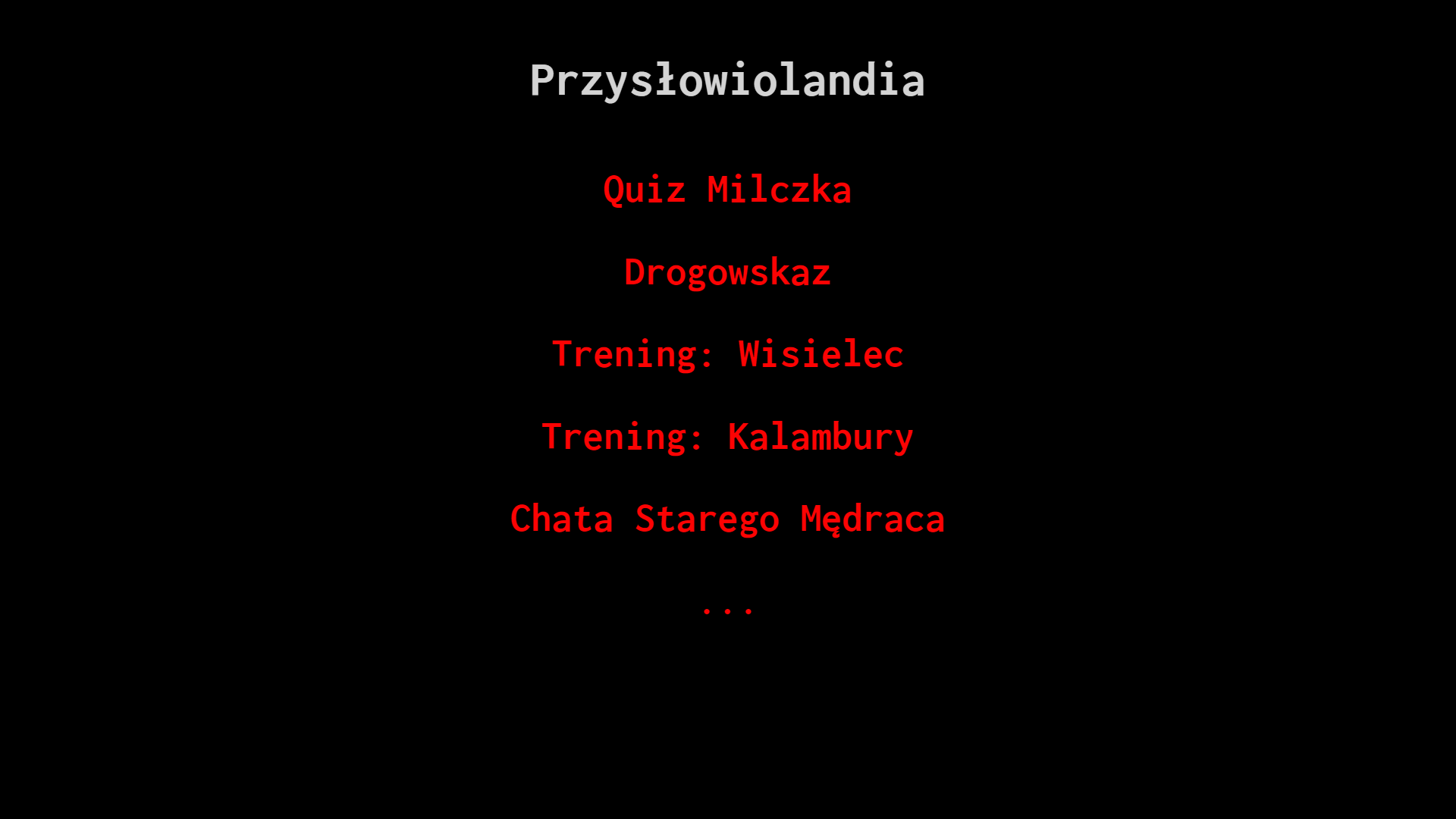 Uratuj Przysłowiolandię!