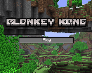Blonkey Kong game artwork