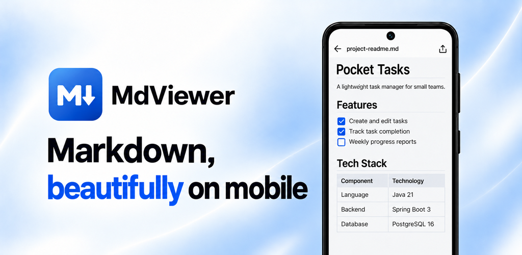 Markdown Viewer MD File Reader by eltacrew