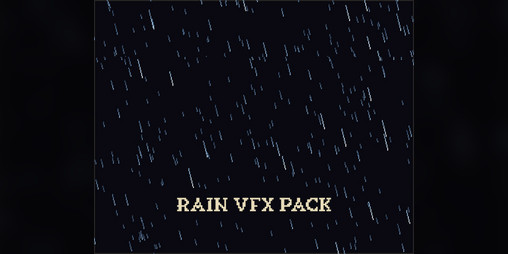 Pixel Art Rain Effects – 20 Seamless Weather Loops by Mimic Mart