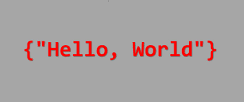 Basic HelloWorld Program