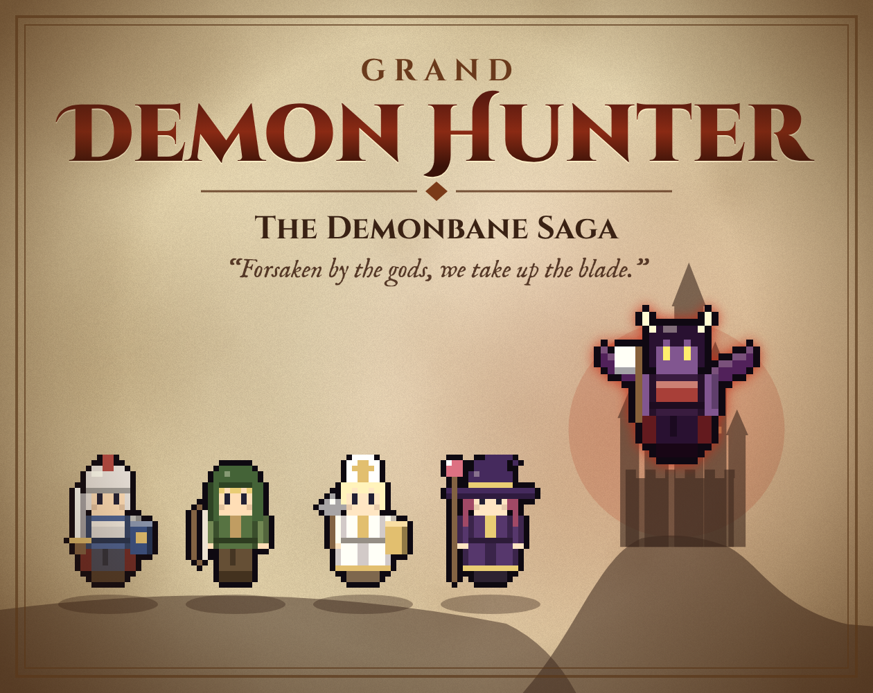 One Tag Android Grand Demon Hunter - a one-handed, portrait hack-and-slash RPG (Browser ...