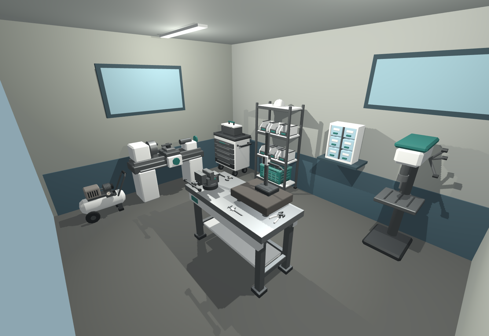 Unity Catalog Comment Everyday World: Industrial & Warehouse by Apricot Shelf