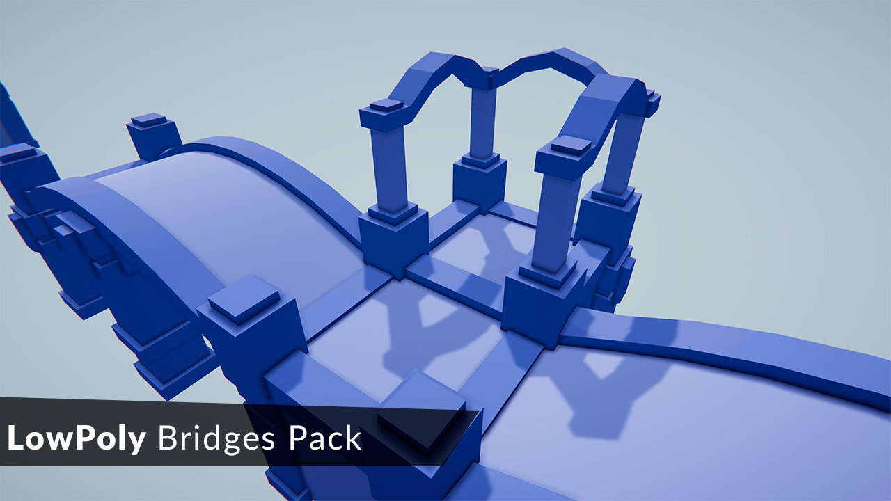 LowPoly Bridges Pack
