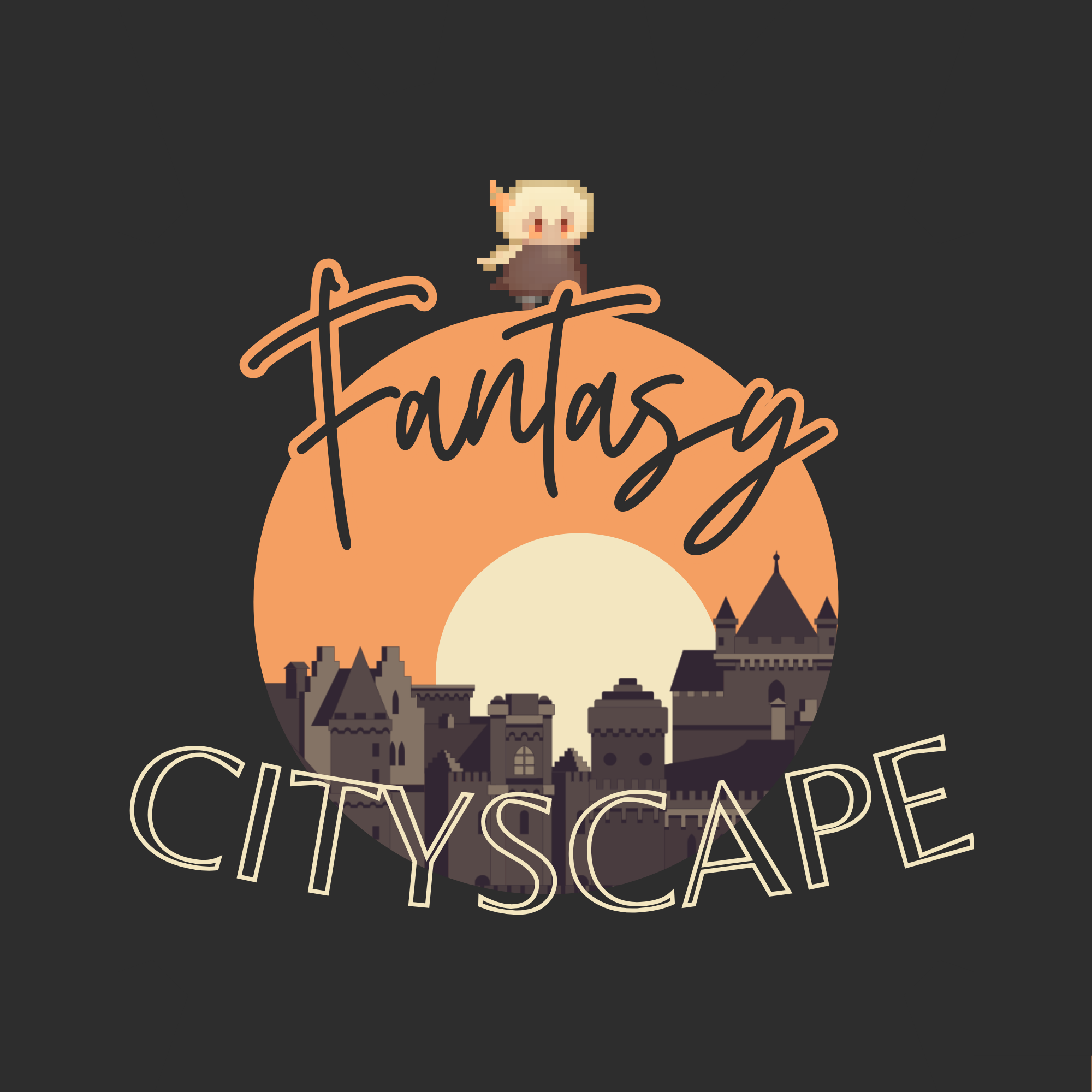 Fantasy Cityscape by bxluolan
