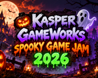 Kasper GameWorks spooky Game Jam 2026 jam banner