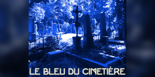 Cover image for Le bleu du cimetière