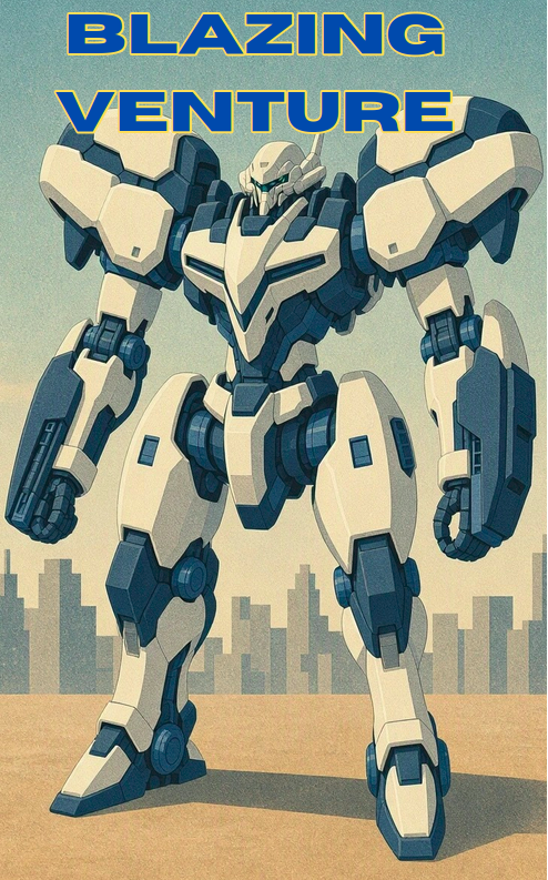 Portada de Blazing Venture- Mech journaling Inspiration