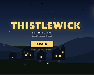 THISTLEWICK game artwork