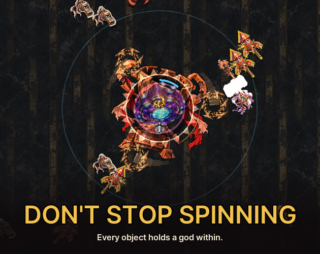 DON'T STOP SPINNING cover
