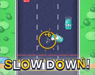 SLOW DOWN! game artwork