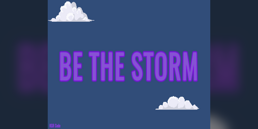 Cover image for Be the storm