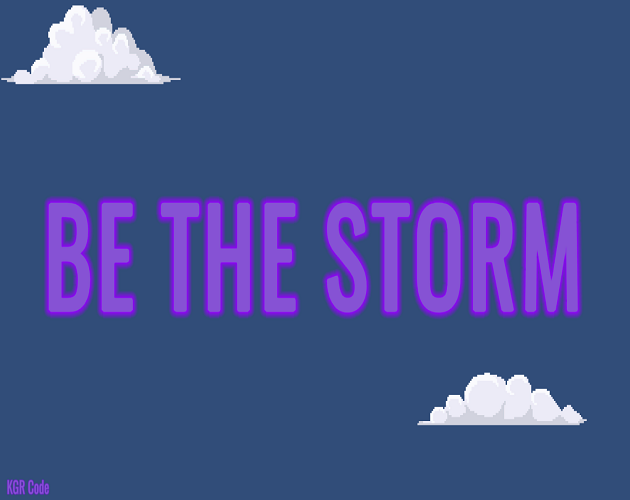 Cover image for Be the storm