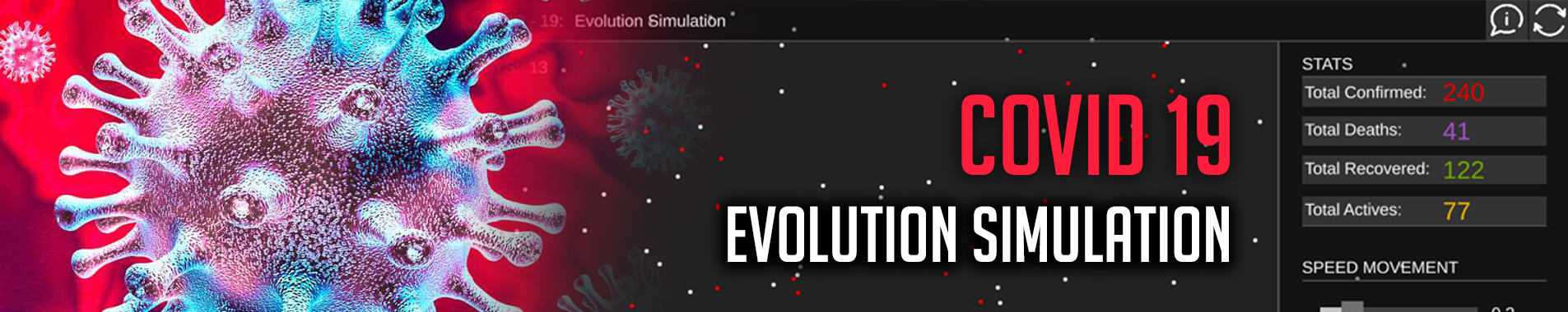 Covid - 19 Evolution Simulation