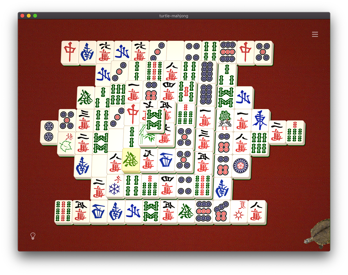 simple mahjong solitaire