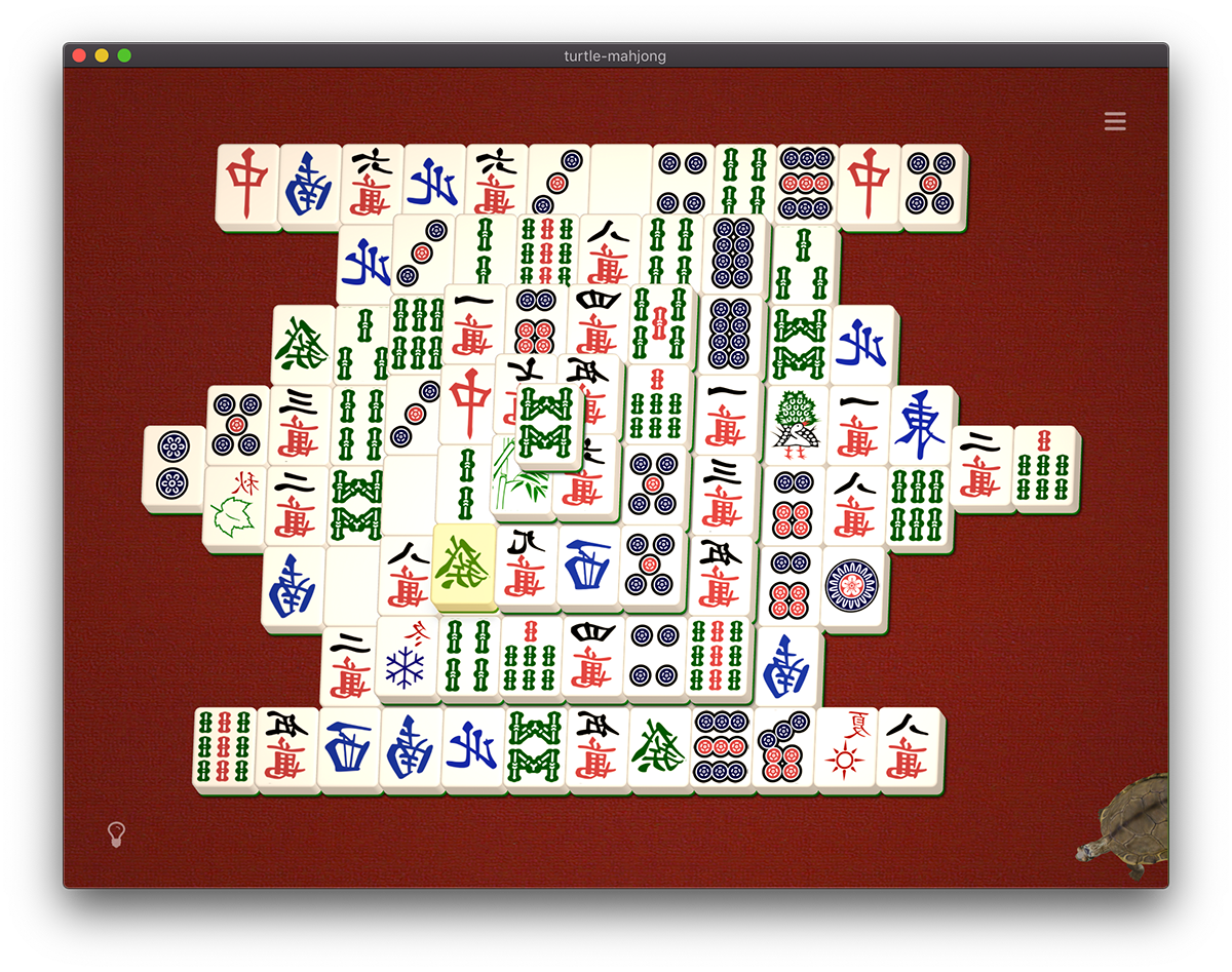 Mahjong Solitaire: Turtle - Play Free Online Game