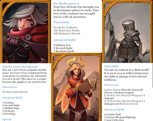 MCP's Troika! Background Cards   - A collection of Troika! backgrounds in a tarot sized format 