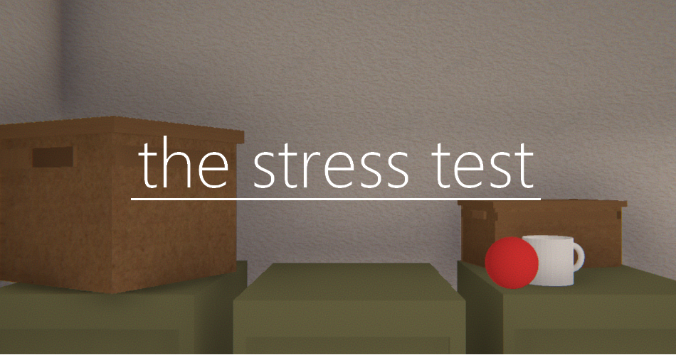 Cover image for the stress test - demo
