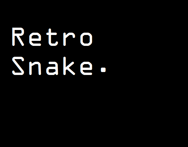 Retro snake