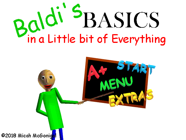 Baldis Basics In A Little Bit Of Everything Working Decompile By Sansnic S Random Alt Thing