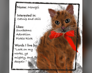 Desire and Whiskers   - A Meowingly Multiplayer Online Role Purring Game 