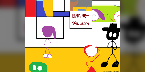Cover image for Bad Art Gallery