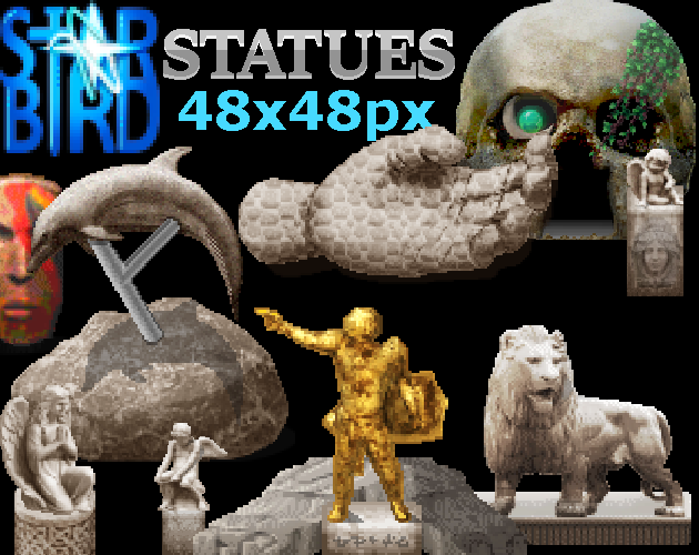 rpg maker mv tilesets more statues