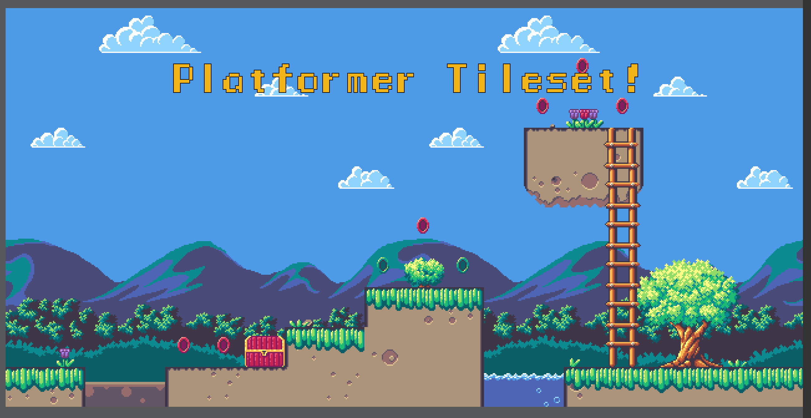 FREE platform tileset