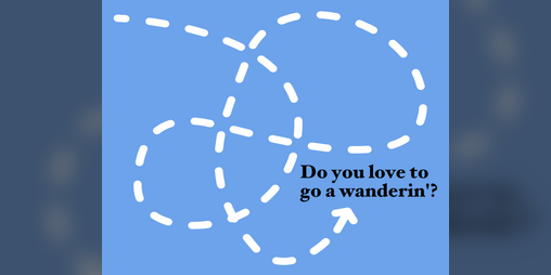 Cover image for Do you love to go a wanderin' beneath the clear blue sky?