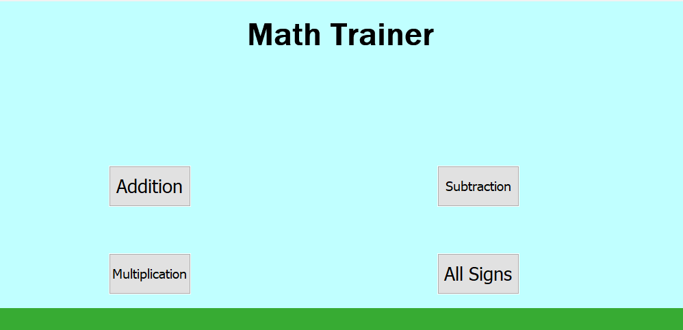 Math Trainer