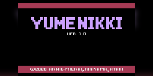 Cover image for Yume Nikki - Atari 2600