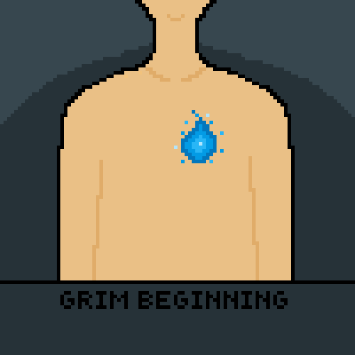 Cover image for Grim Beginning