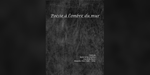 Cover image for Poésie à l'ombre du mur