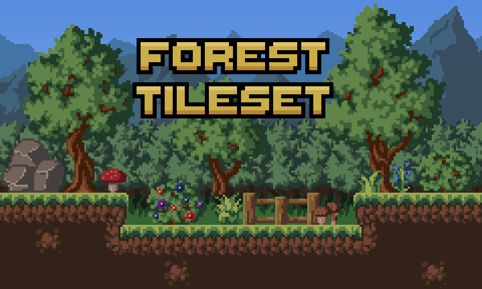 Forest Tileset (Pixel-Art)