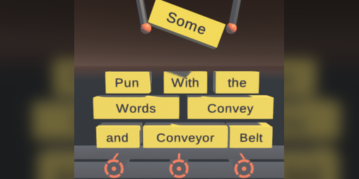 Cover image for Some pun with the words convey and conveyor belt