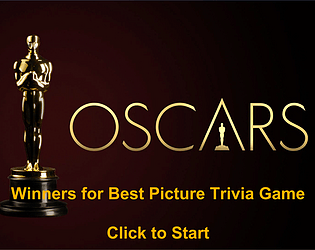 Oscar Winners for Best Picture Trivia Game