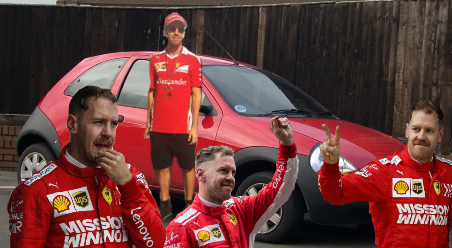 Having A Fettle With Sebastian Vettel