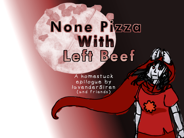 None Pizza With Left Beef