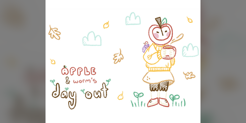 Cover image for Apple & Worm's Day Out